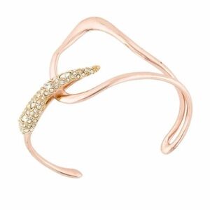 Alexis Bittar Rose Gold and Crystals Bracelet. Great condition.